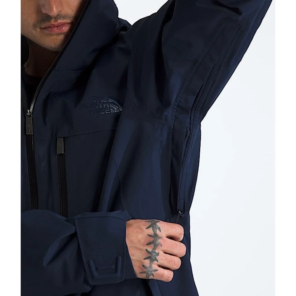 The North Face Men's Jacket Chakal NEW Hooded DRYVENT Summit Navy Blue Large